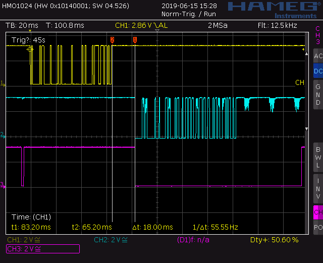 Modbus comm not ok